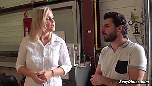 Tall milf melany paris banged hard by michael cheritto in warehouse