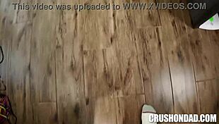 My costume stepdaddy drives me wild with his intense moves