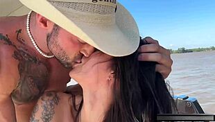 Boat Sex Rampage! Maximo Garcia Bangs Perfect Brazilian Body Babe!