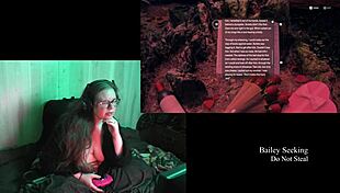 naked bbw with big natural tits in night springs playthrough 😍