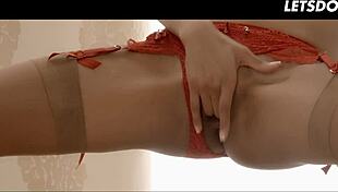 luna corazon turns nick ross on with her sexy body at whiteboxxx