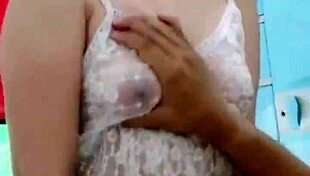 tight pussy wife almost cums inside during intense homemade fucking with plump amateurs