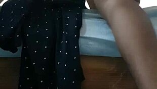 mexican latina petite wife bent over in doggystyle with viejito