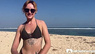 Gagging my beauty and face fucking her