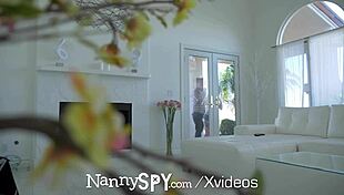 Nanny works out with a big dick to keep her job