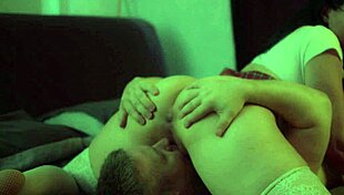perverted guy licks his milf’s pussy until she cums hard.