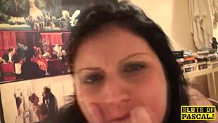 cumswallowing sub gets hands and legs bound in russian reality