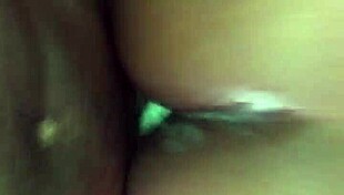 Rough fucking ebony girl with big ass in missionary