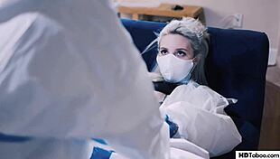 Lola Fae Squirts During Masked Covid Sex