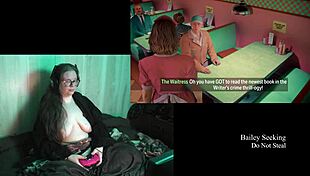 naked bbw with big natural tits in night springs playthrough 😍