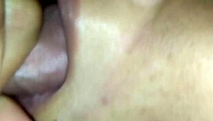 teacher sucks cock, swallows cum in mouth and pussy 😏