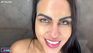 Hey, she sucks my big black cock with her natural tits bouncing, wanna see?