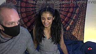 She Took Off Her Mask To Lick Cock