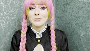 Kanroji Mitsuri's Big Tits Fuck Your Cock