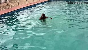 After pool time, i fucked curvy bbw bitch to cumshot