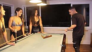 I taught friends pool, they taught me a hotter game part-1