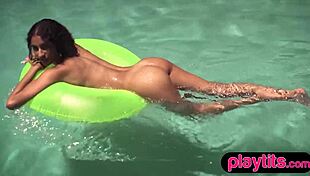 Watch these two petite beauties strip outdoors and expose their naked figures?