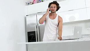 Blonde teen cunt spills creampie from big monster cock blowjob hardcore hd