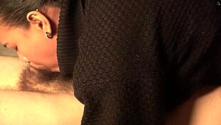 couple enjoys intense oral session together