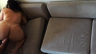 Lonely cheating wife spreads her ass next door!