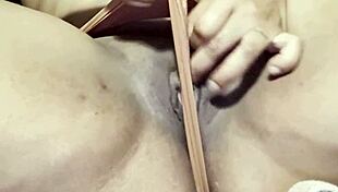 she worked her toy deep for intense anal play