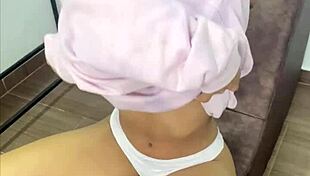 Naughty Teen With Stamp On Pussy