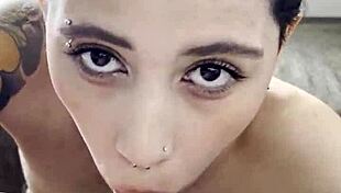 best friend blowjob and swallowing cum in mouth 😍