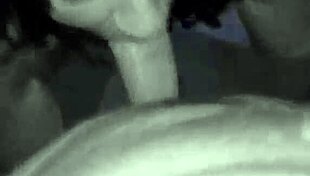 Wild woman deeply sucks and deepthroats cock