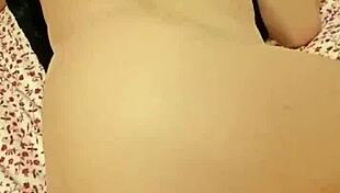 Fucking my mother-in-law hard while girlfriend sleeps, filling her with cum.