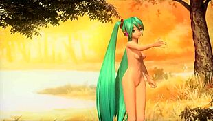 Hatsune Miku Velvet Arabesque Project Diva Nude Mod