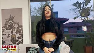 Mall officer digs into teen 18+’s pussy to check for hidden stuff. Damn, that’s intense! 😱