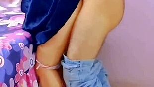 Mexican schoolgirl gets broom in ass then wild sex