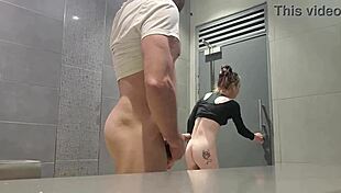 hey, sneaking into that public toilet for a quick fuck and creampie, right?