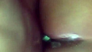 Rough fucking ebony girl with big ass in missionary