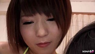 Wow, First Time Casting Fuck for Petite Japanese Teen!