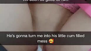 Cheating milf wife bred and creampied on snapchat compilation