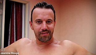 titus takes on jasmine in a steamy pov cock battle
