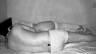 A hot chick is sharing a bed with her stepbrother, it’s great