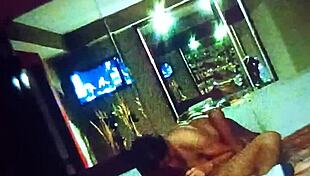 my cousin's ex-wife blows me and eats balls in motel