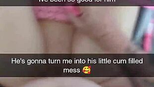 Cheating milf wife bred and creampied on snapchat compilation