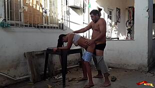 Rough Anal Passion With Latina Babysitter