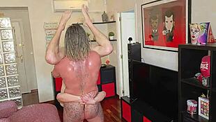 Lift and carry and fuck the young guy