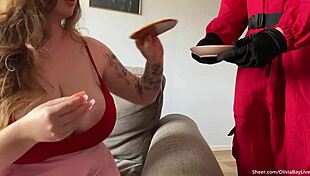 I got pounded by big dick after dalgona game - olivia bay