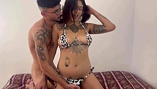 horny neighbor fucks hairy slut daughter pussy ass gaping blowjob stockings