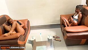 Amateur Kenyan Slut Licks Lesbian Pussy Squirt