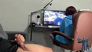 Latina Brunette with Natural Tits Risks Exposing Monster Cock