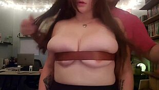 What! Playing with big natural tits feels amazing.