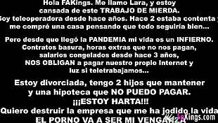 Blonde milf in lingerie eager for new career