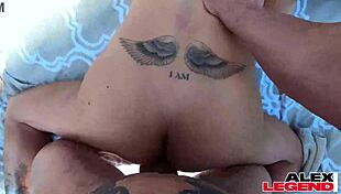 Big Tits Babe Shay Sights Bumps Uglies with Big Cock