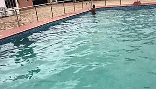 After pool time, i fucked curvy bbw bitch to cumshot